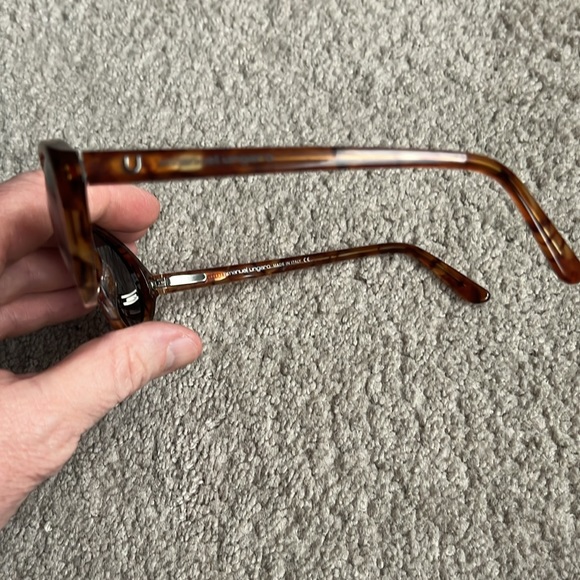 Emanuel Ungaro Women’s Vintage Sunglasses 4509 7033 135 Dark Oval Made in Italy - Picture 5 of 11